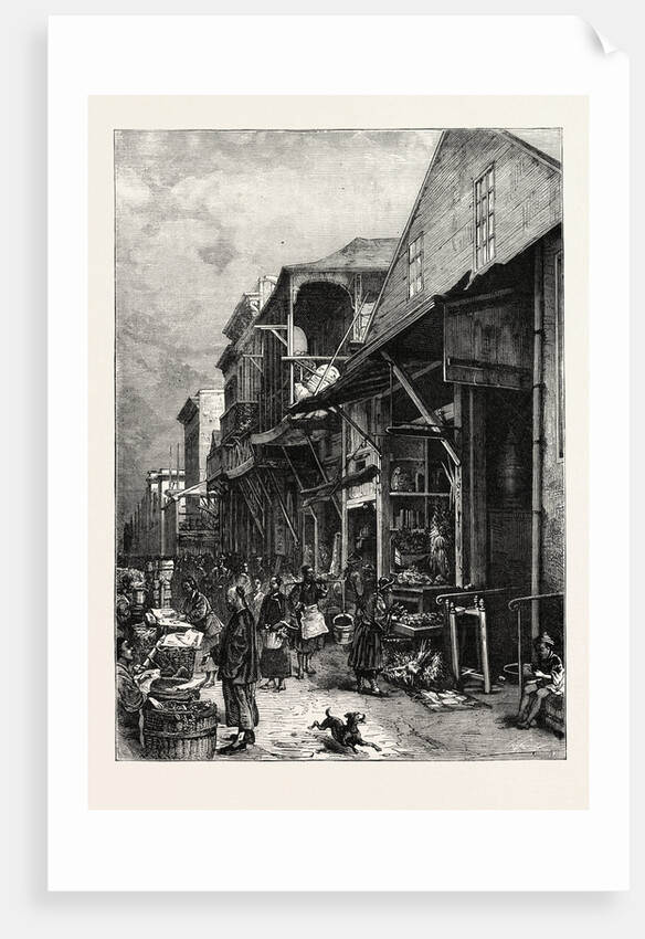 A Marketplace in San Francisco by Anonymous