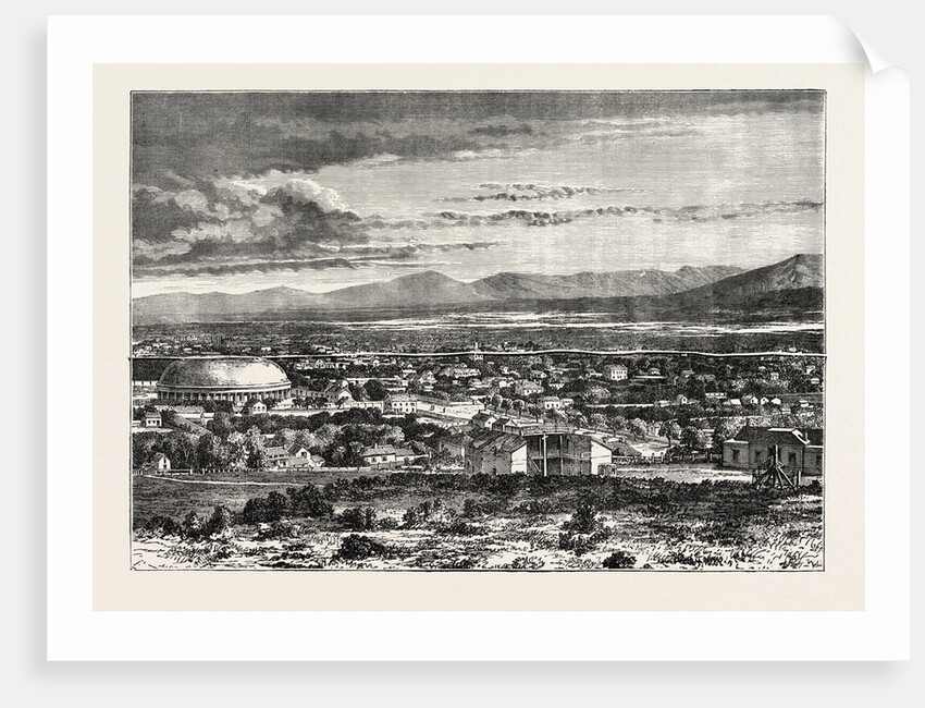 Great Salt Lake City by Anonymous