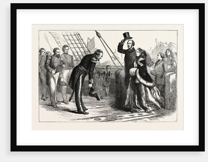 Visit of Queen Victoria and Prince Albert to the Ship Resolute by Anonymous