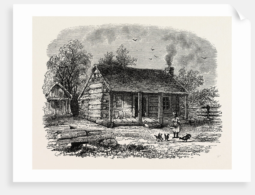 Early Home of Abraham Lincoln, Gentryville, Indiana by Anonymous