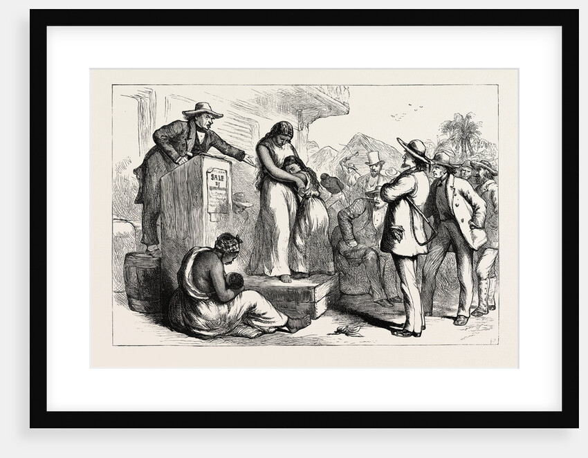 A Slave Auction by Anonymous