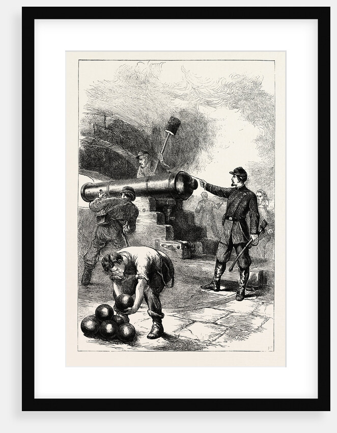 Defence of Fort Sumter by Anonymous