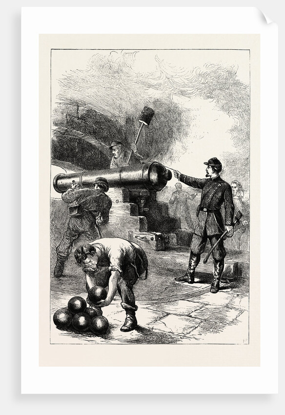 Defence of Fort Sumter by Anonymous