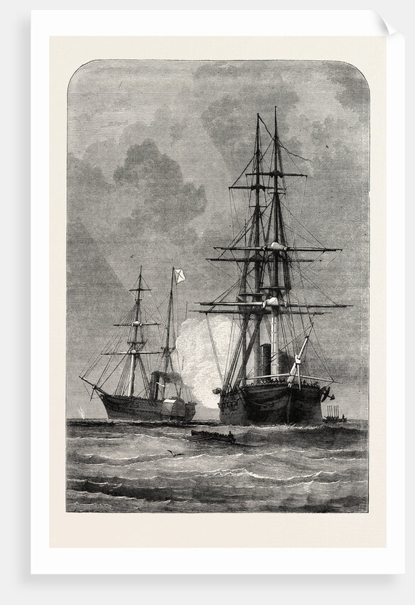 The San Jacinto Stopping the Trent by Anonymous