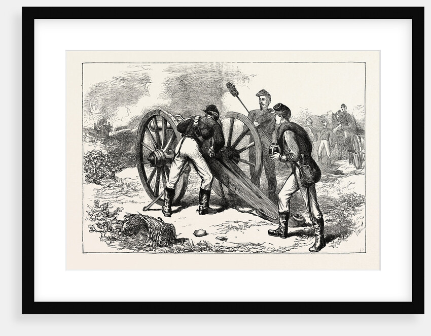 The Battle of Chancellorsville, American Civil War by Anonymous