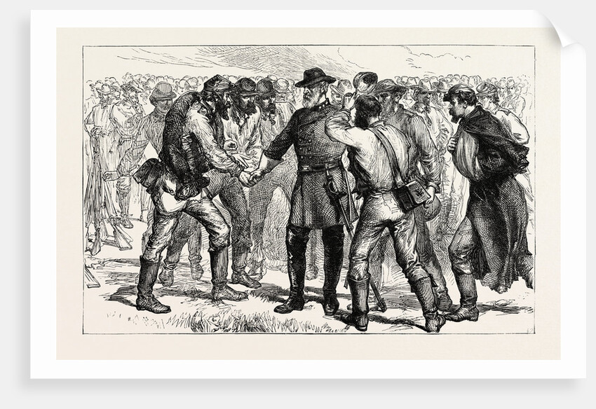 General Lee's Farewell to His Soldiers, American Civil War by Anonymous