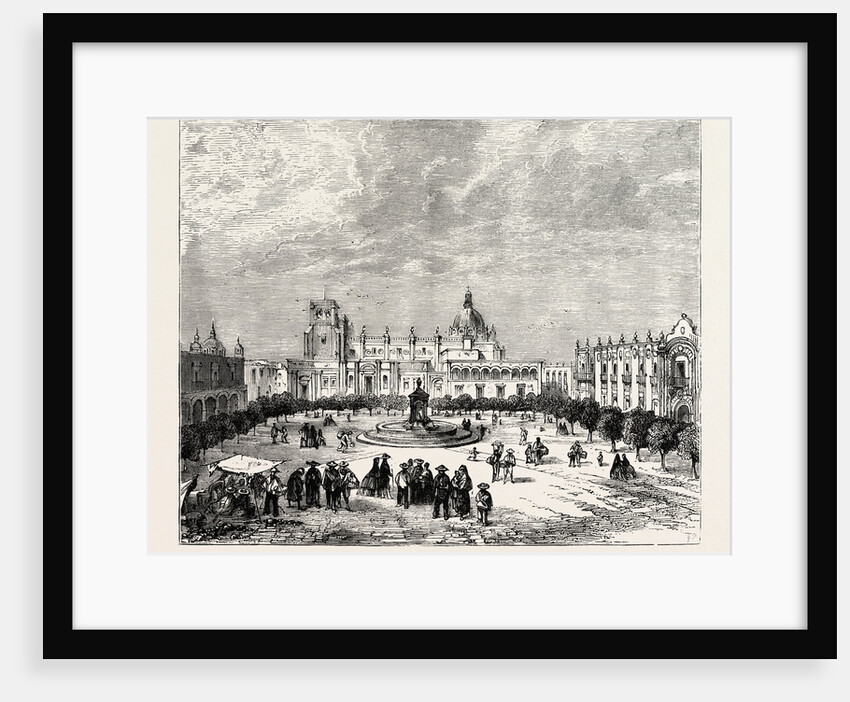 A Plaza in Mexico by Anonymous