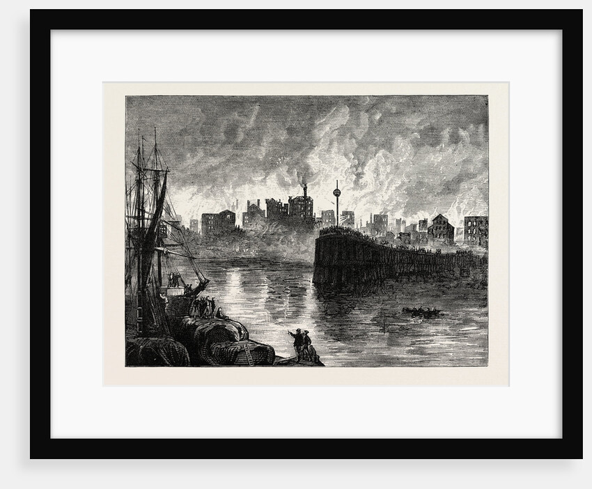 The Burning of Chicago by Anonymous