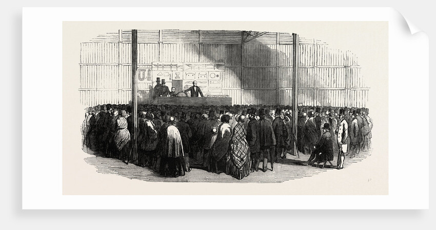 Professor Cowper's Lecture in the Great Exhibition Building by Anonymous
