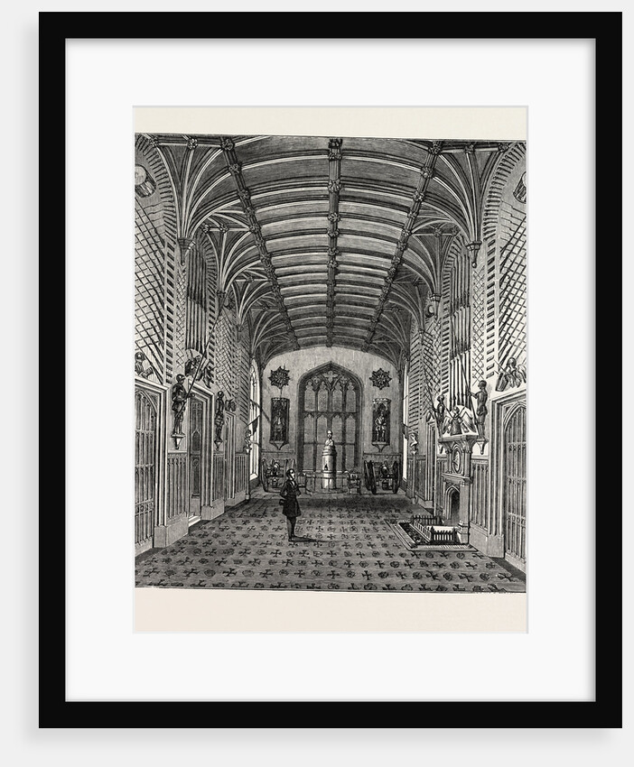 Windsor Castle: The Guard Chamber by Anonymous
