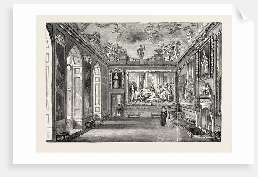 Windsor Castle: The Queen's Presence Chamber by Anonymous