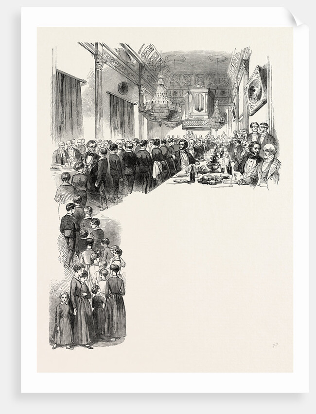 Anniversary Festival of the Commercial Travellers' Society, at the London Tavern by Anonymous