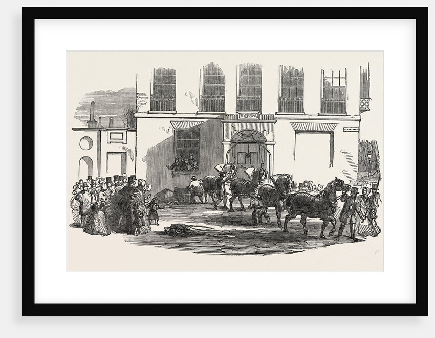 Singular Accident in Hunter Street, Brunswick Square, London by Anonymous