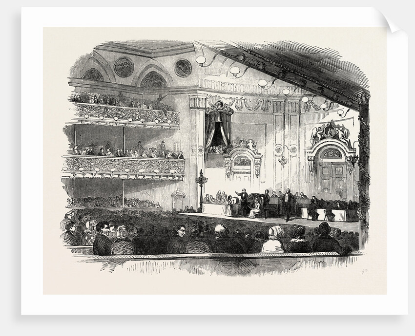 Distribution of the American Art-Union Prizes, in Tripler Hall, New York, United States of America by Anonymous