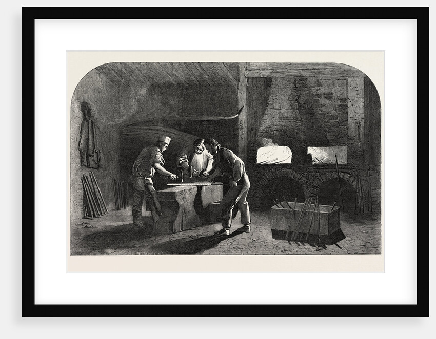 The Manufacture of Gun Barrels, at Birmingham, UK: Welding the Gun Barrels by Anonymous