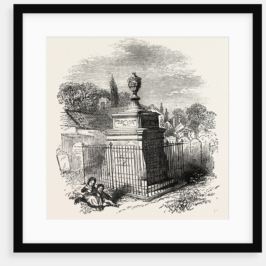 Tomb of Hogarth, in Chiswick Churchyard, London by Anonymous