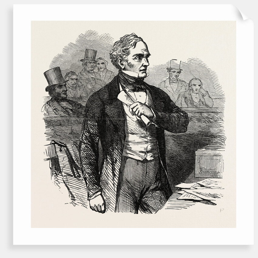 Lord J. Russell Proposing His Measure on the Papal Aggression by Anonymous