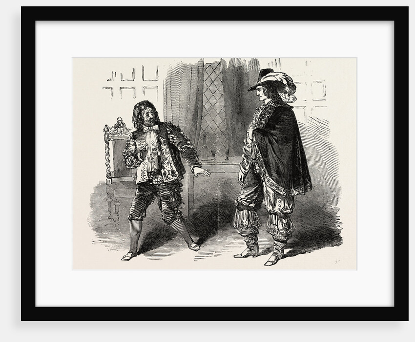 Scene from Presented at Court, at the Haymarket Theatre, London by Anonymous