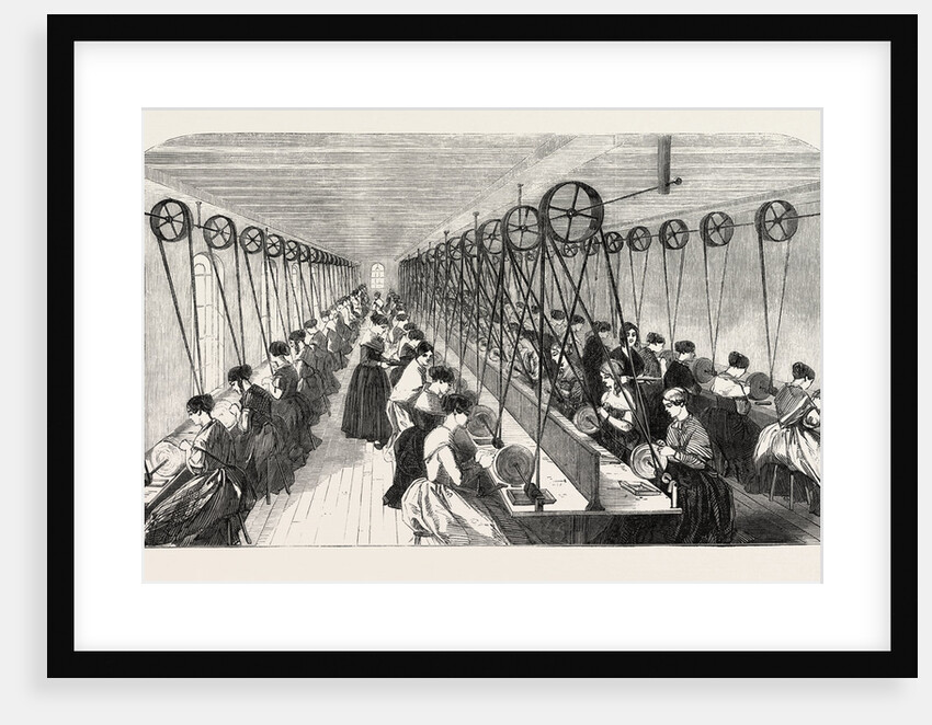 The Manufacture of Steel Pens in Birmingham, UK: The Pen Grinding Room by Anonymous