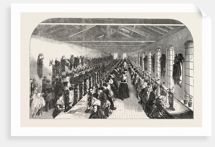The Manufacture of Steel Pens in Birmingham, UK: The Slitting Room for Pens by Anonymous