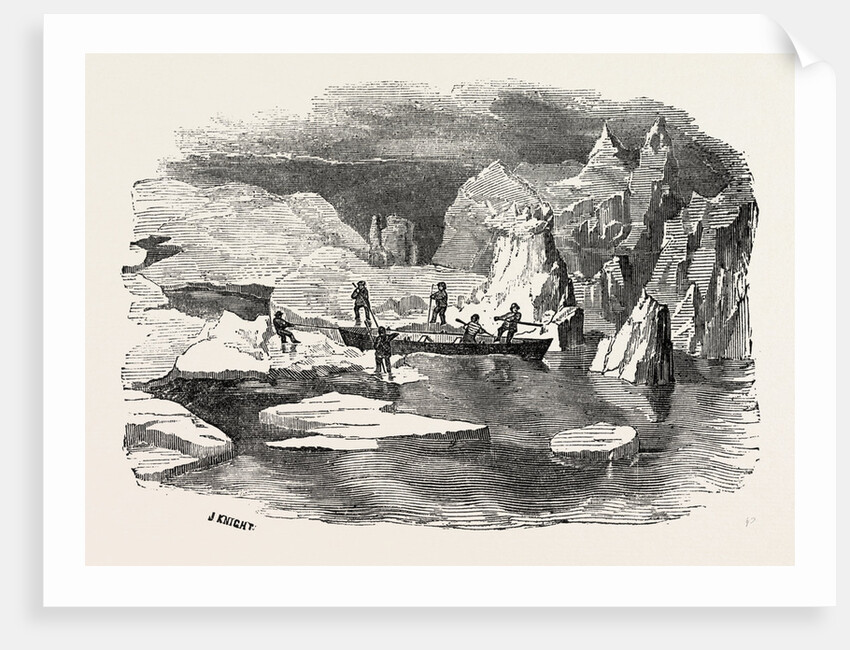 Gutta Percha Boat, Employed in the Late Voyage of the Prince Albert in Search of Sir John Franklin by Anonymous