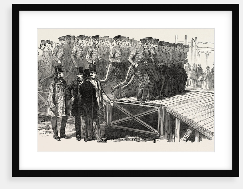 Testing the Galleries of the Crystal Palace, the Great Exhibition Building, Hyde Park, London by Anonymous