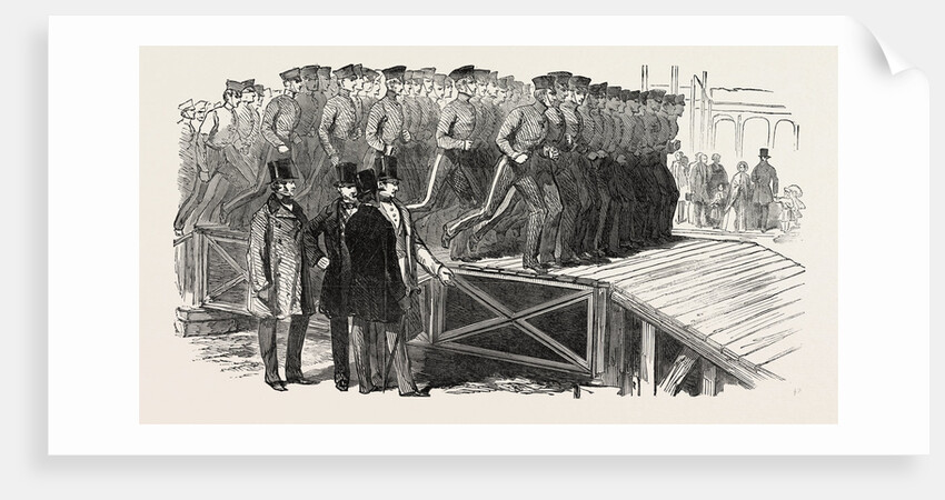 Testing the Galleries of the Crystal Palace, the Great Exhibition Building, Hyde Park, London by Anonymous