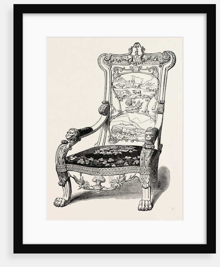 Chair Presented to C.B. Adderley, Esq., M.P., by the Colonists of the Eastern Province of the Cape of Good Hope, South Africa by Anonymous