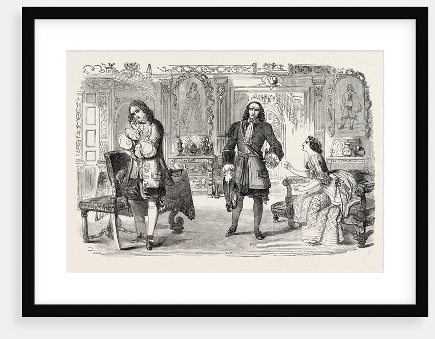 Scene from the New Comedy of Love in a Naze by Anonymous
