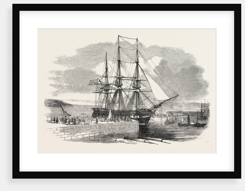 The St. Lawrence Entering Southampton Dock by Anonymous