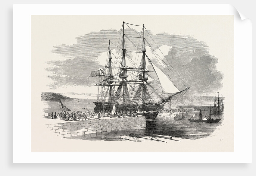 The St. Lawrence Entering Southampton Dock by Anonymous