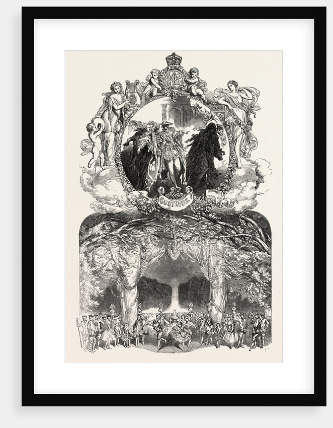 Opening of Her Majesty's Theatre: Scene from the New Watteau Ballet of L'Ile Des Amours by Anonymous