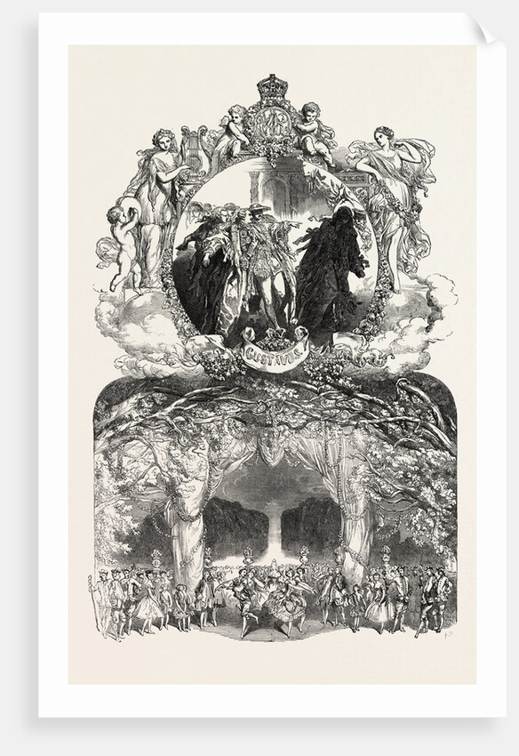 Opening of Her Majesty's Theatre: Scene from the New Watteau Ballet of L'Ile Des Amours by Anonymous