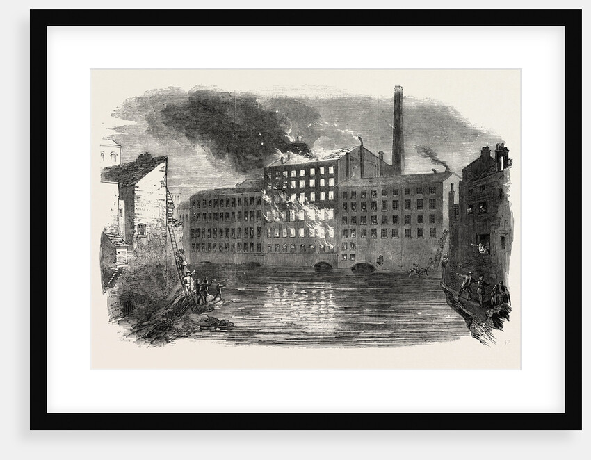 Fire and Explosion at Marsland's Park Mills, Stockport by Anonymous