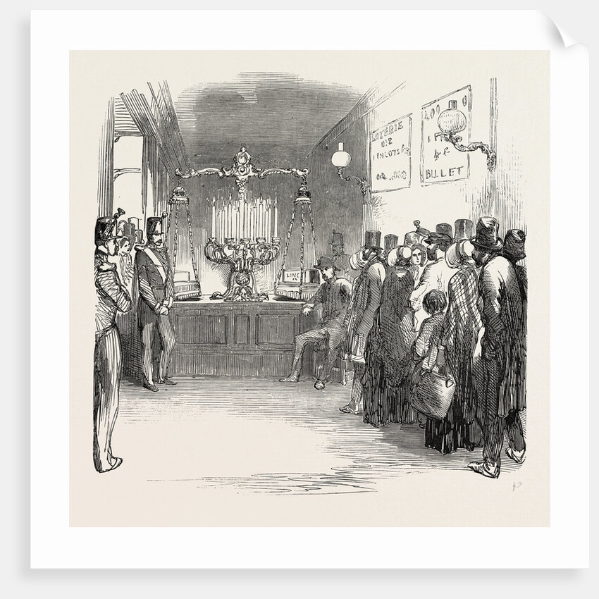 The Gold Lottery, at Paris, France by Anonymous