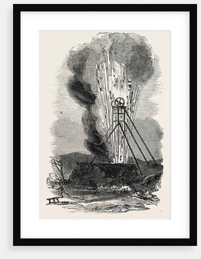 The Nithshill Colliery Explosion, 1851, Glasgow by Anonymous