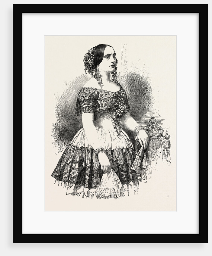 Mdlle. Elena Angri,1821/1824-1886, of the Royal Italian Opera, Covent Garden, London by Anonymous