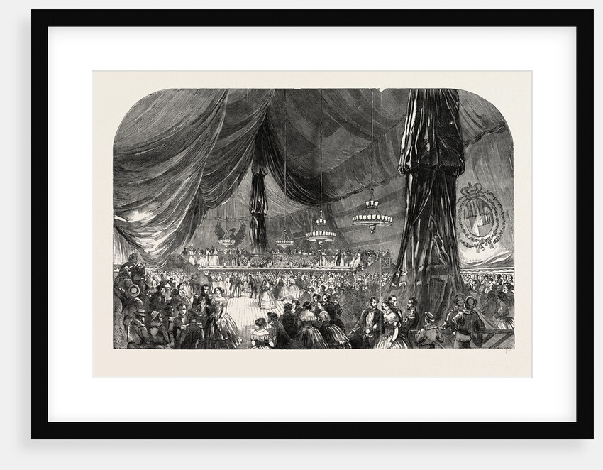 Ball on Board Her Majesty's Ship Wellesley, Port of Spain. Port-of-Spain, Trinidad and Tobago by Anonymous