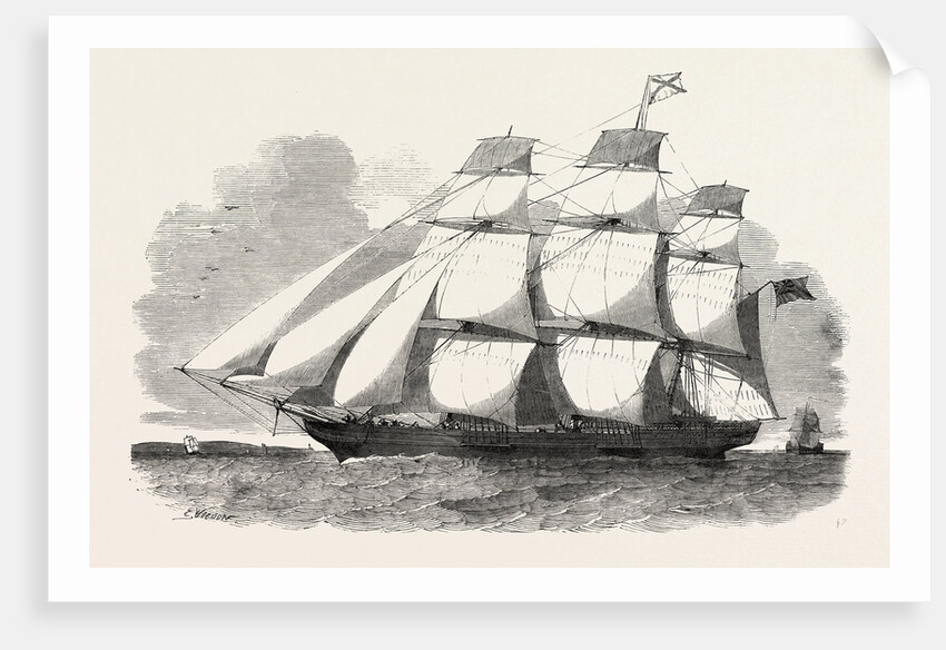 The Abergeldie, Aberdeen Clipper is a Ship of 600 Tons by Anonymous