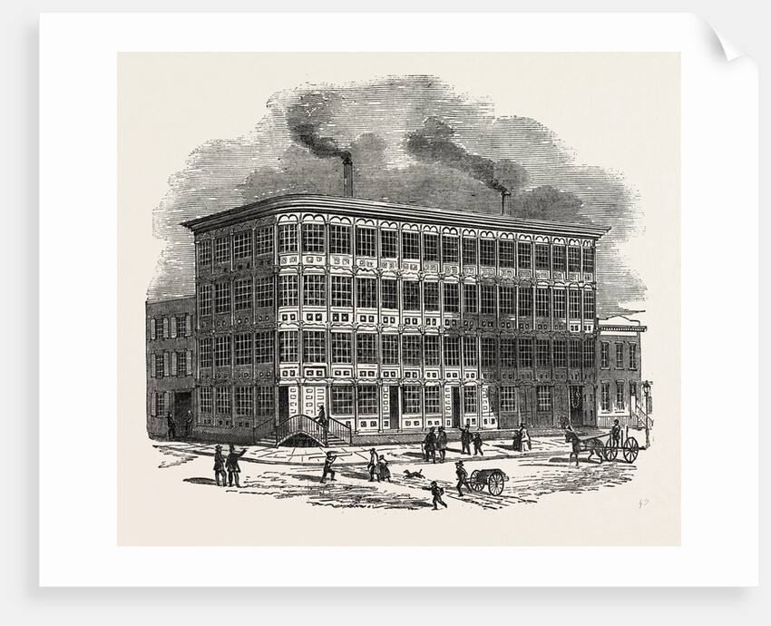 The First Cast Iron House Built in New York, United States of America by Anonymous