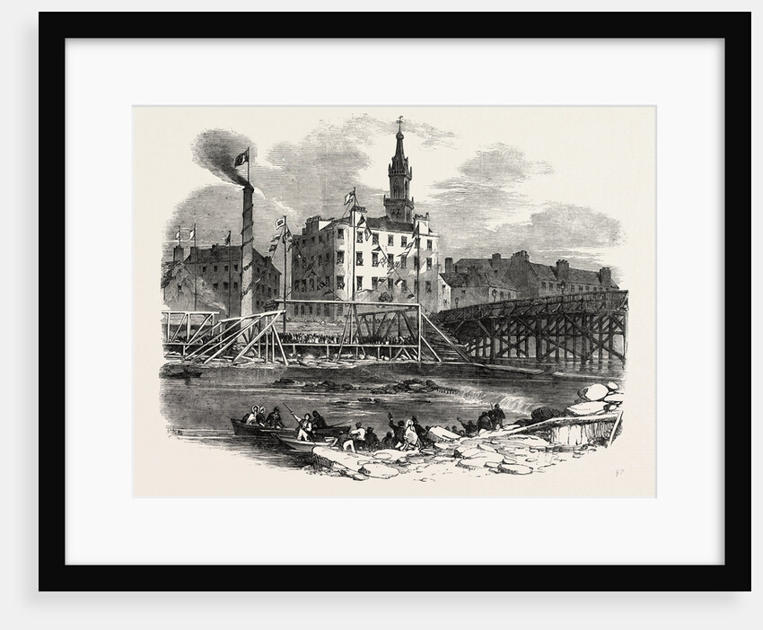 Laying the First Stone of Tile Victoria Bridge, Glasgow by Anonymous