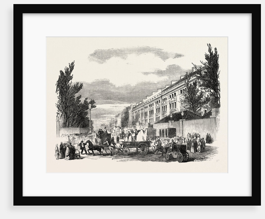The Great Exhibition, Last Day of Receiving Goods, London by Anonymous