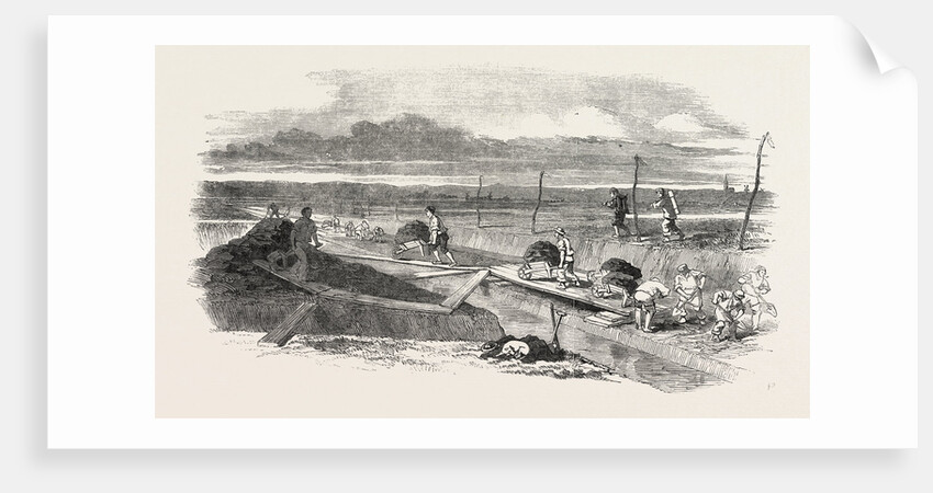 Drainage of Whittlesea Mere, the Dyke-Cutting by Anonymous