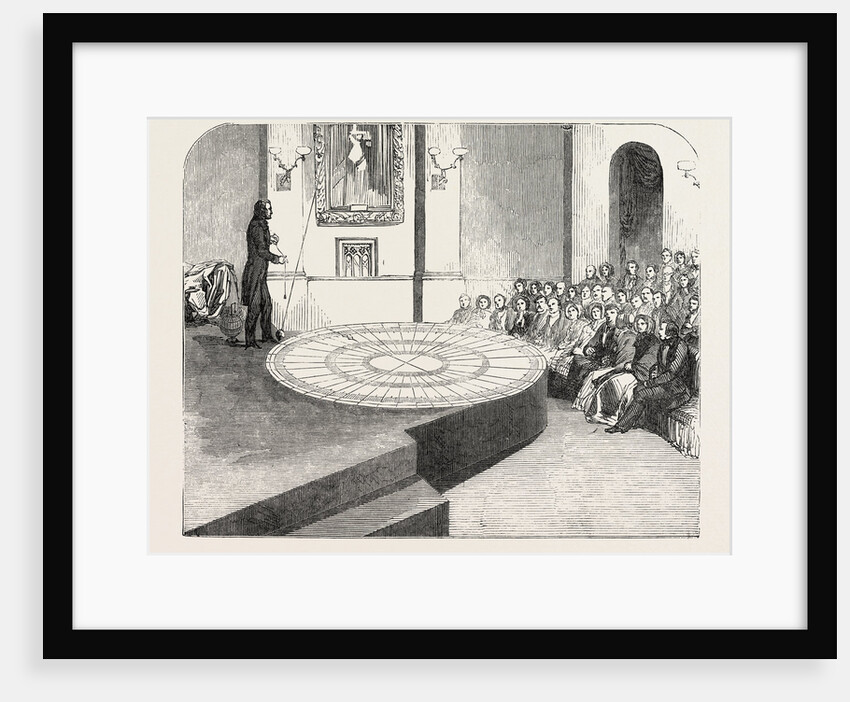 The Rotation of the Earth Made Visible, at the Polytechnic Institution, Regent Sreet, London by Anonymous