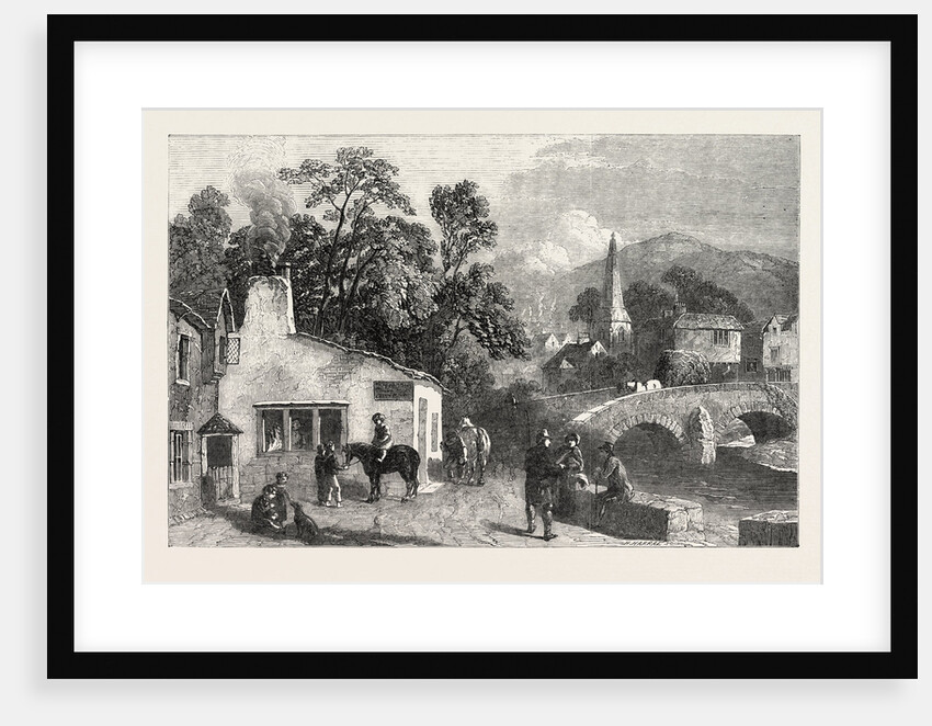 The Village Smithy, Exhibition of the Society of Painters in Water Colours by Anonymous