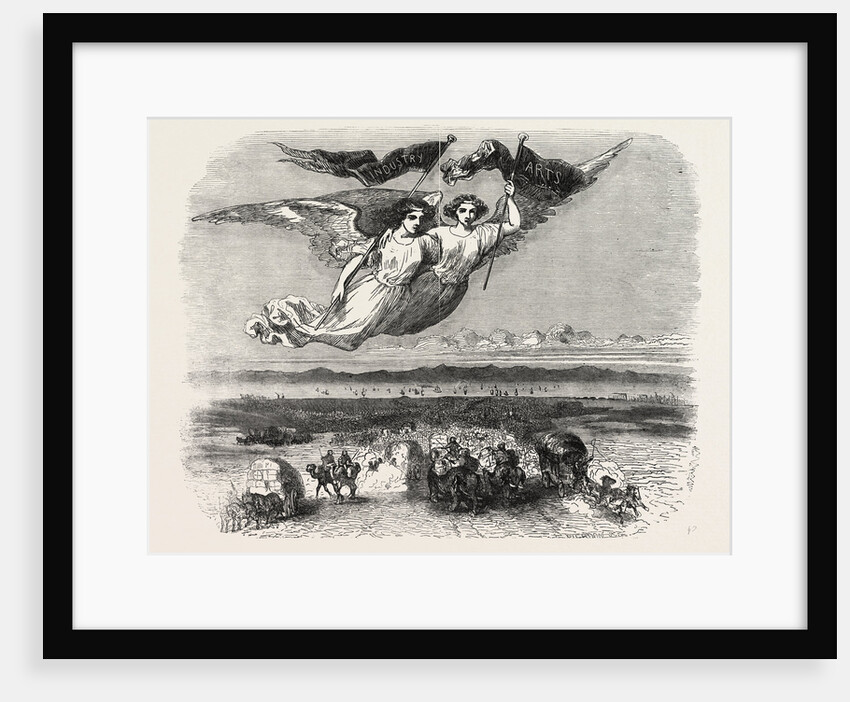 The Gathering of the Nations; Made for the Great Exhibition, Hyde Park, London by Anonymous