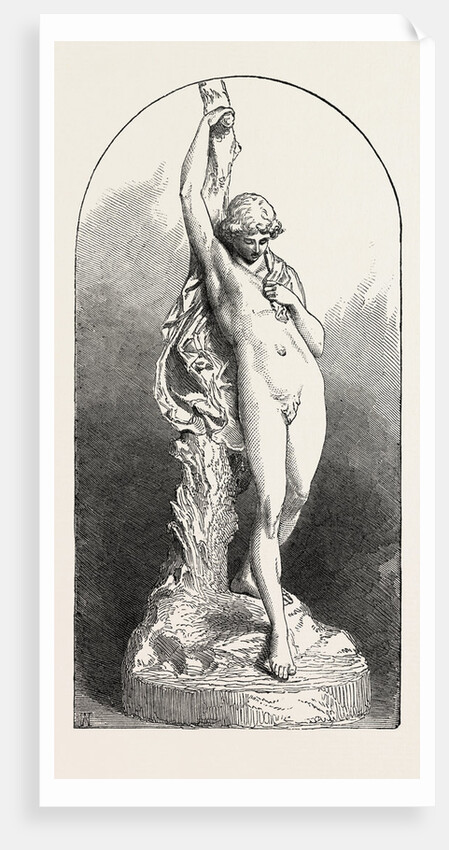 Boy at a Stream by Anonymous