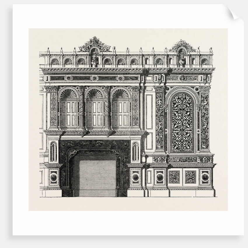 Messrs. Holland And Son, Side of a Library by Anonymous