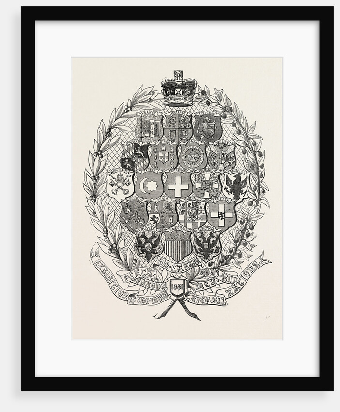 Enamel, Arms of All Nations by Anonymous