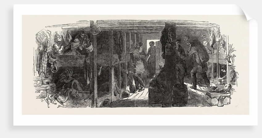 Emigration Vessel, Between Decks by Anonymous
